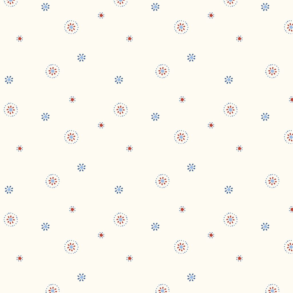 [T105-014-175] T105-014-175 / Circles & Stars - Multi