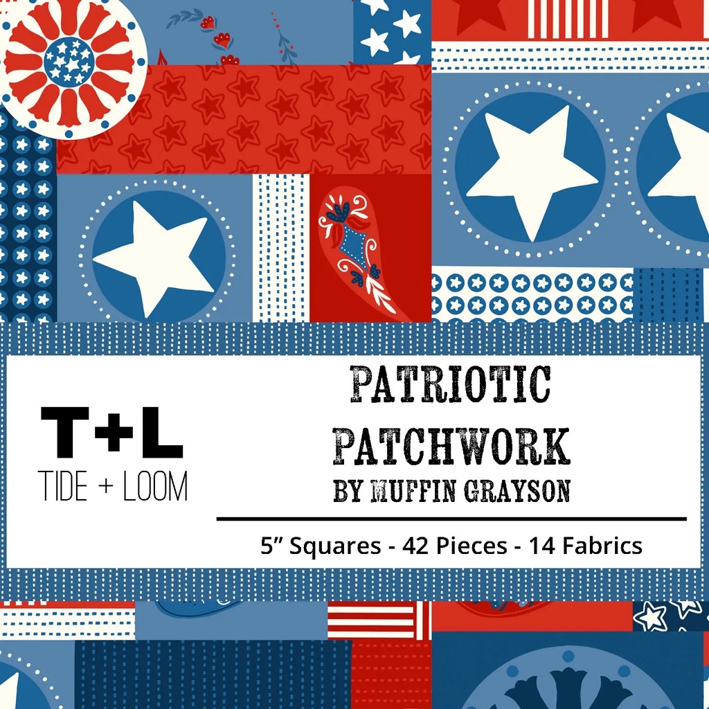 [Patriotic Patchwork-05] Patriotic Patchwork-05 / Patriotic Patchwork Stamp