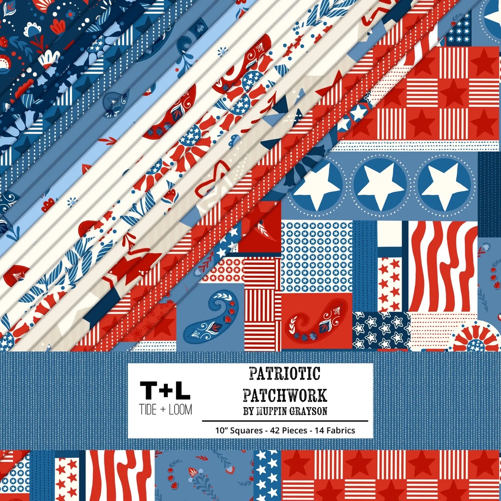 Patriotic Patchwork-10 / Patriotic Patchwork Stack