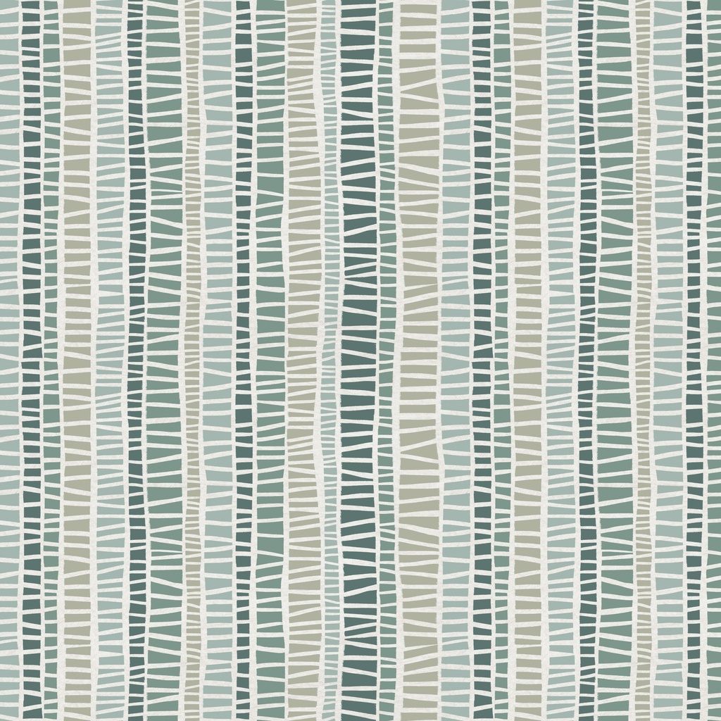 T120-007-187 / Stripes - Teal/Green
