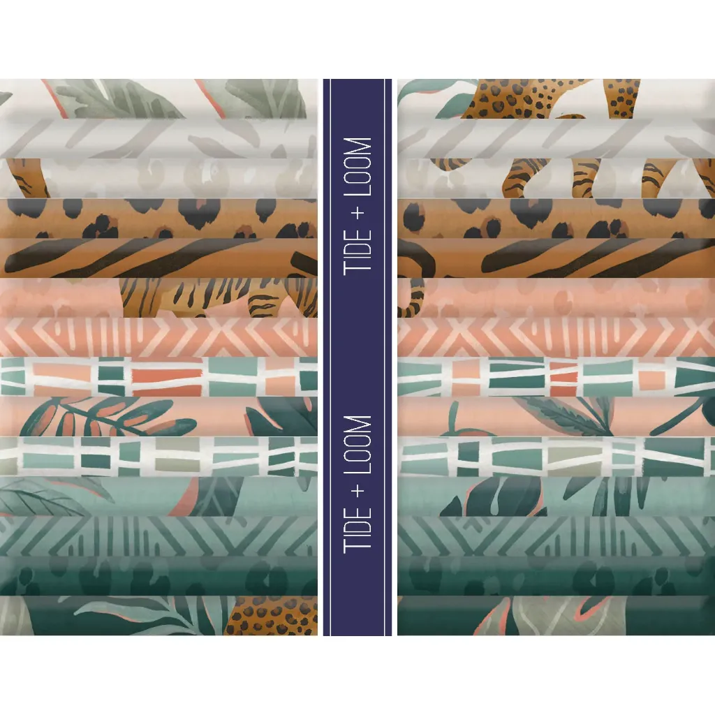 [Roaring Beauty-FQ] Roaring Beauty-FQ / Roaring Beauty Fat Quarter Pack