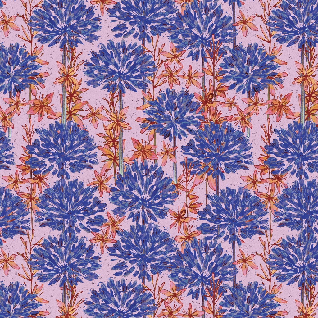 T130-010-574 / Agapanthus - Pink