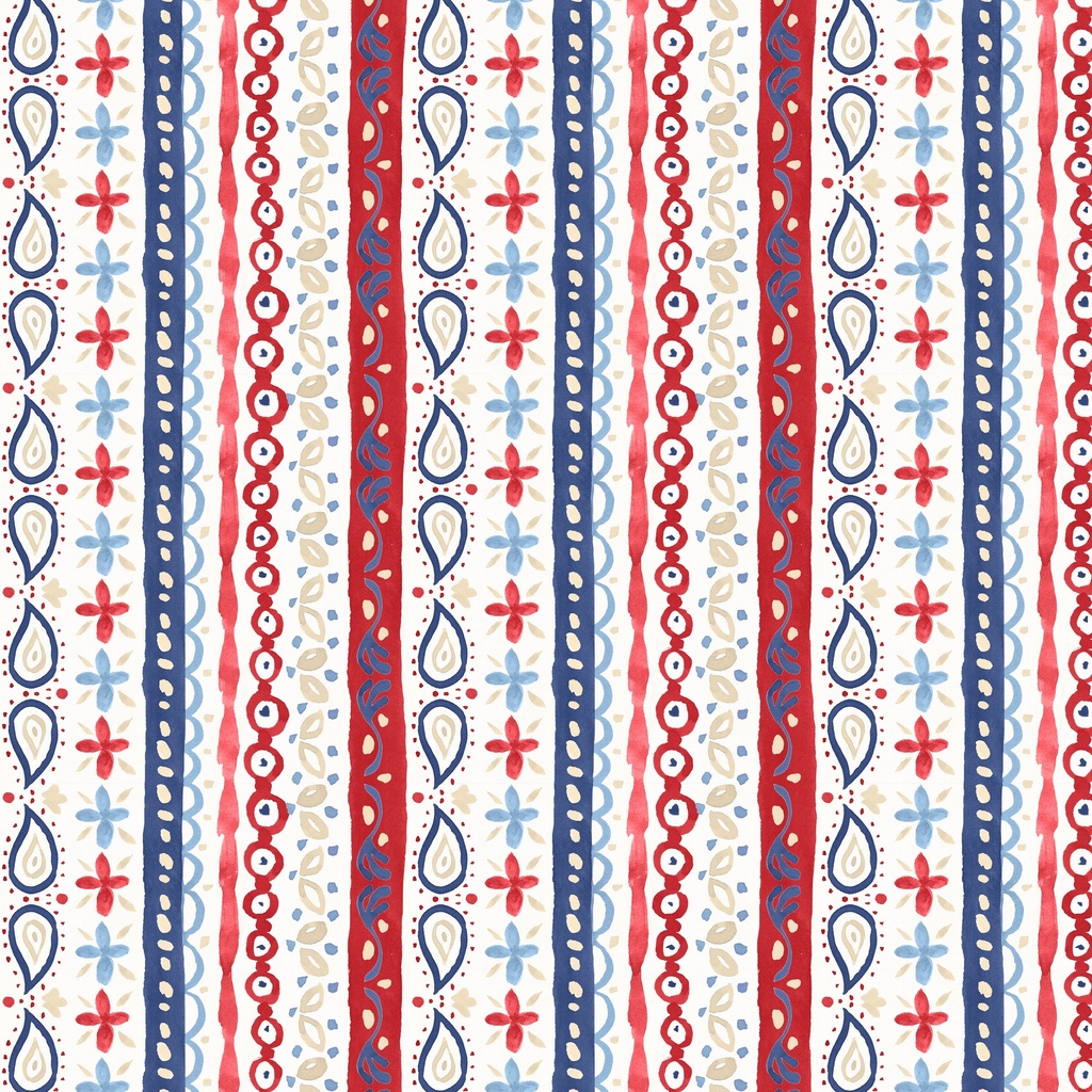 [W170-010-157] W170-010-157 / Ticking Stripe - Multi