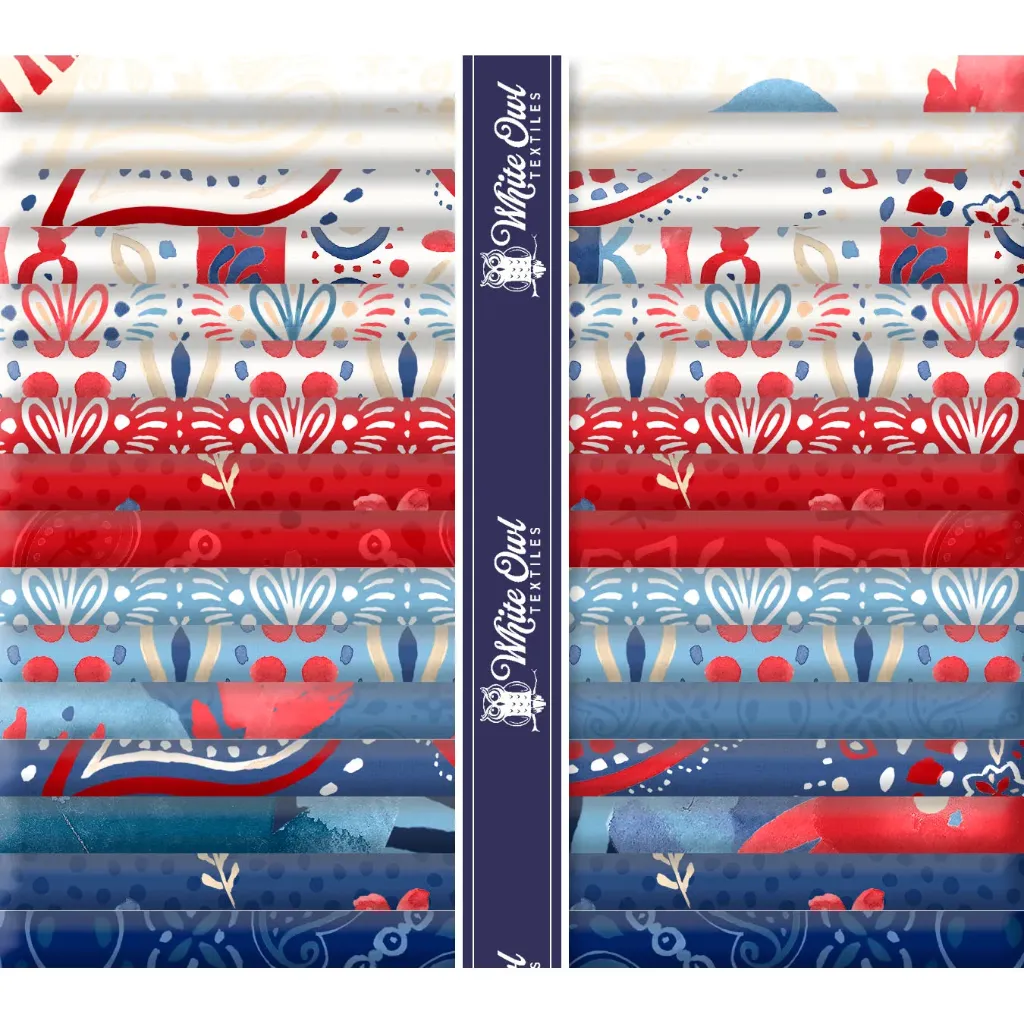 [Festive Freedom-FQ] Festive Freedom-FQ / Festive Freedom Fat Quarter Pack