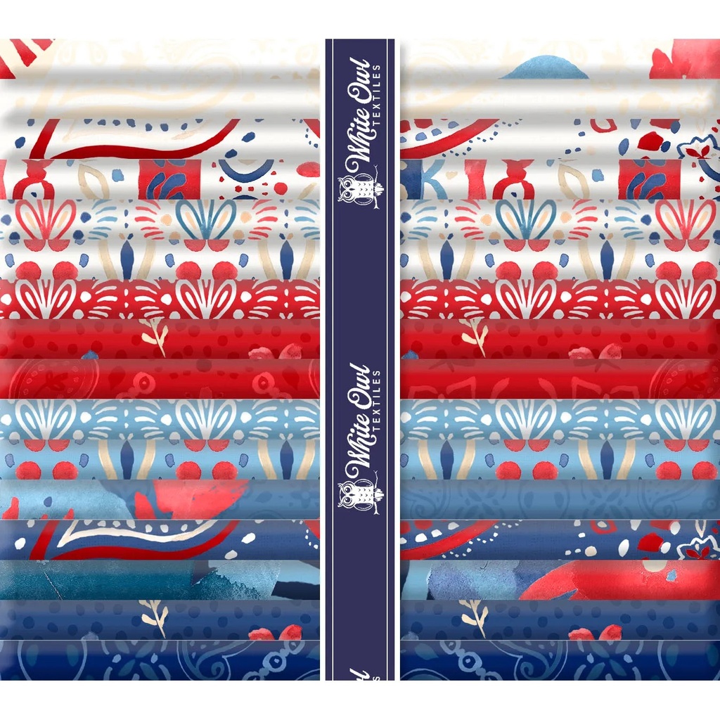 [Festive Freedom-FQ] Festive Freedom-FQ / Festive Freedom Fat Quarter Pack