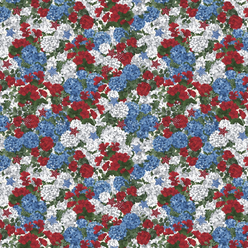 [W180-016-715] W180-016-715 / Packed Floral - Multi