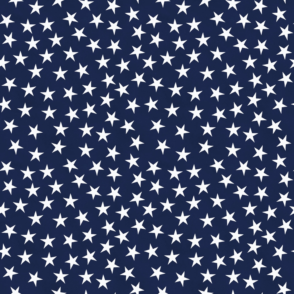 [W180-020-711] W180-020-711 / Stars - Navy
