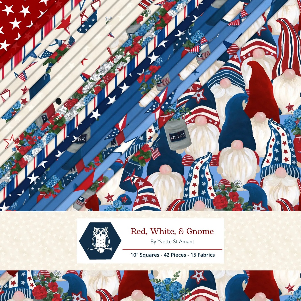 [Red White & Gnome-10] Red White & Gnome-10 / Red, White, & Gnome Stack