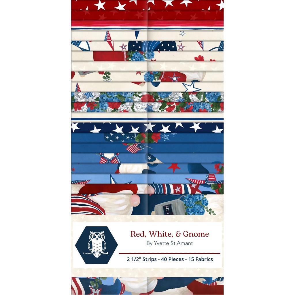 Red White & Gnome-2.5 / Red, White, & Gnome Strip Pack