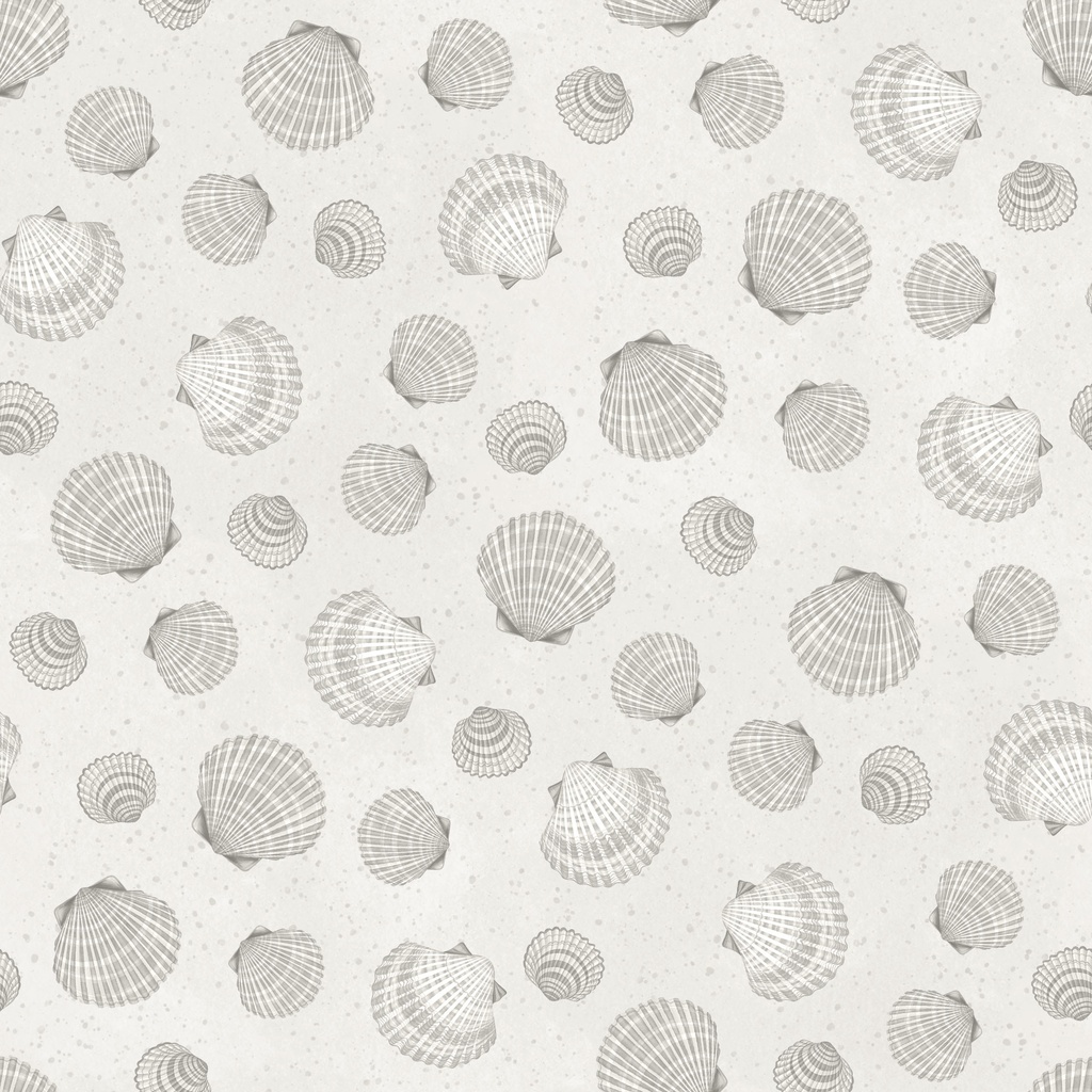 [W100-038-119] W100-038-119 / Scallop Toss - Ivory