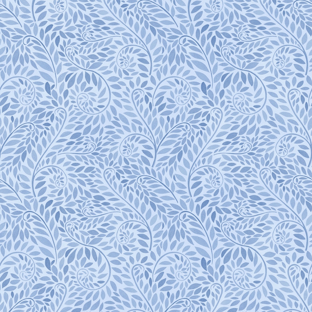 [W100-040-777] W100-040-777 / Scroll - Light Blue