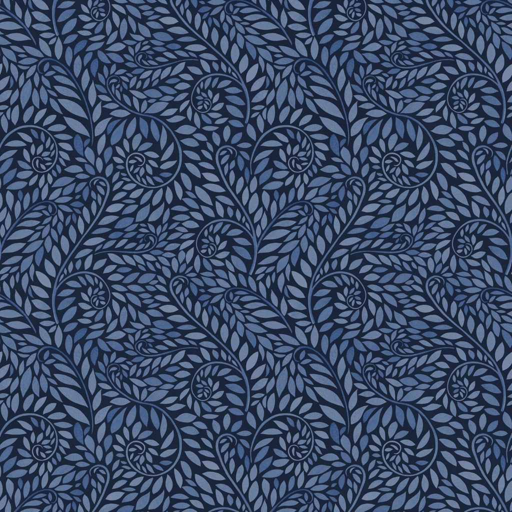 [W100-040-779] W100-040-779 / Scroll - Navy