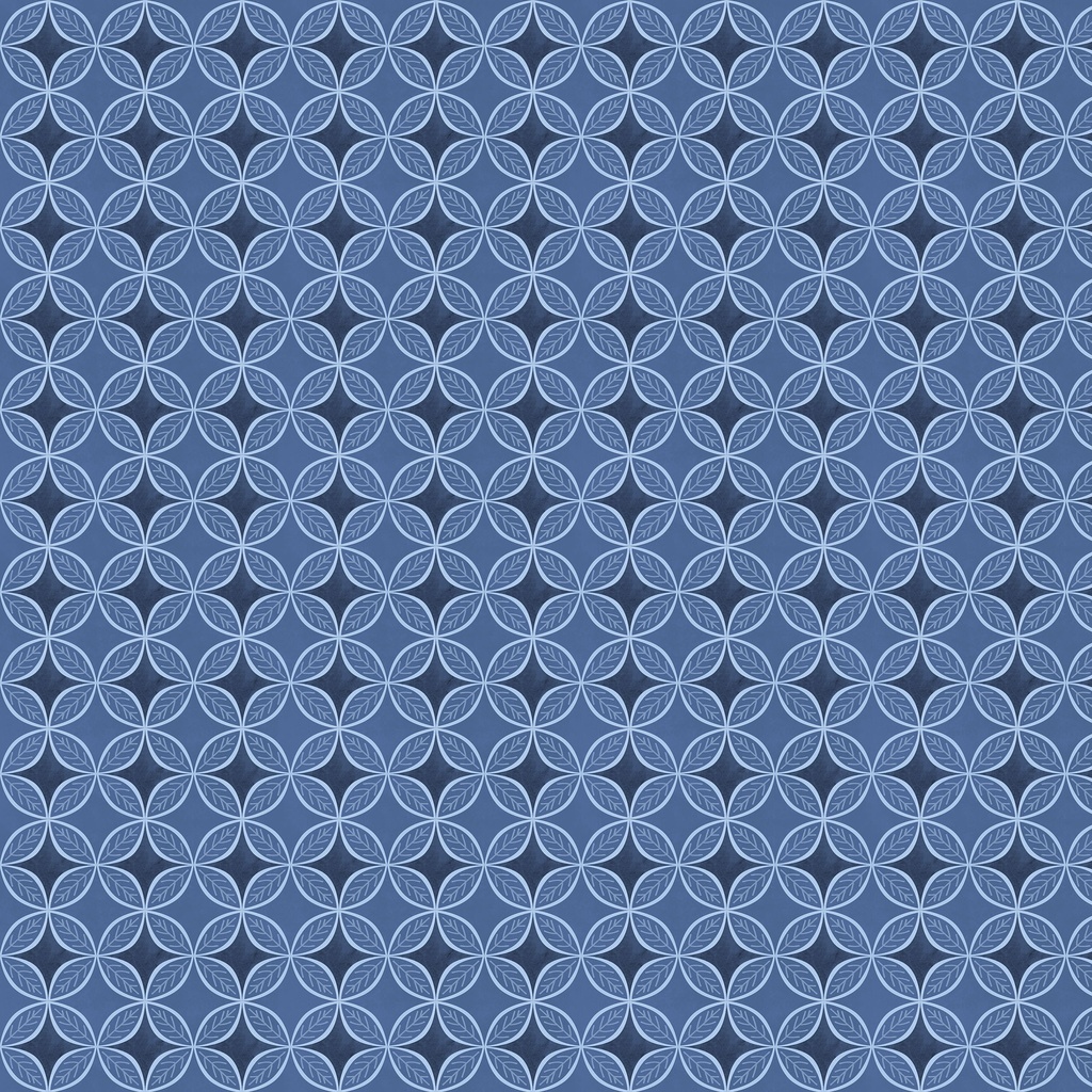 [W100-041-777] W100-041-777 / Foulard - Blue