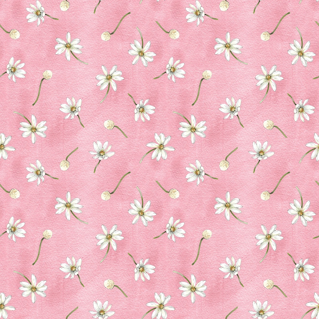 [W175-026-518] W175-026-518 / Daisy Toss - Pink