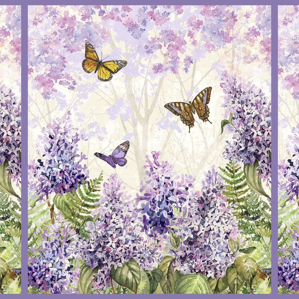 [W150-023-618] W150-023-618 / Windsor Wildflowers Large Panel - Multi