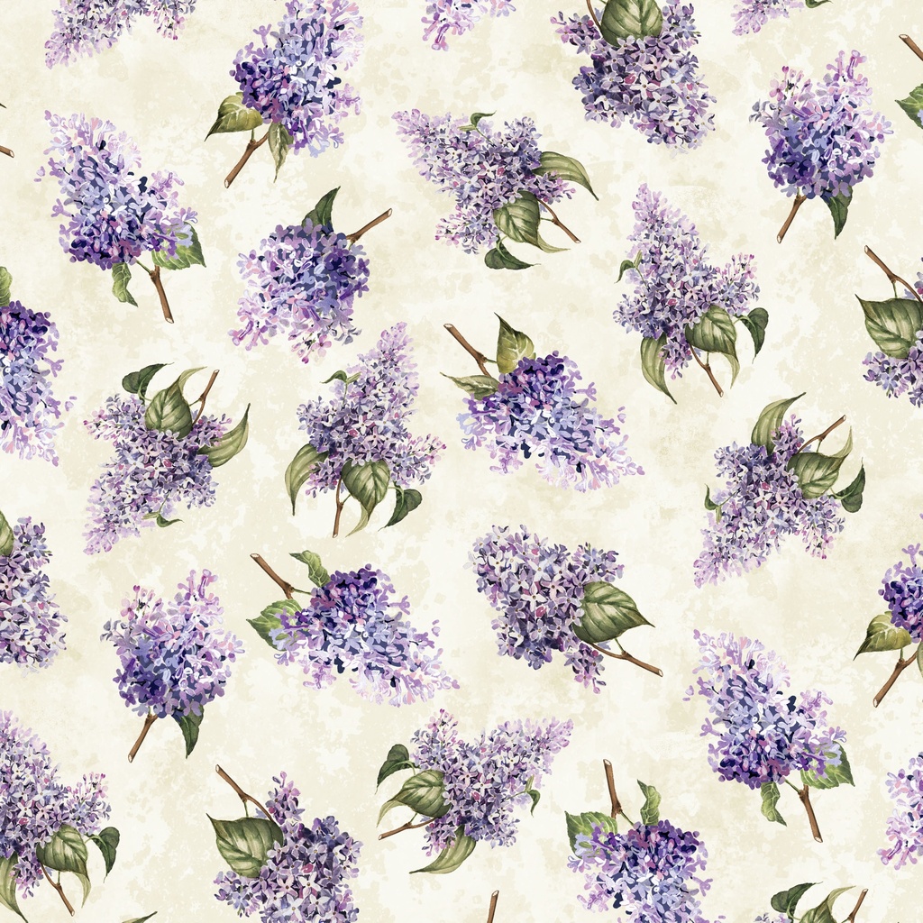 [W150-028-168] W150-028-168 / Lilac Toss - Cream