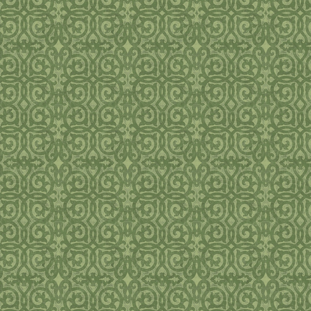 [W150-031-888] W150-031-888 / Scroll - Green