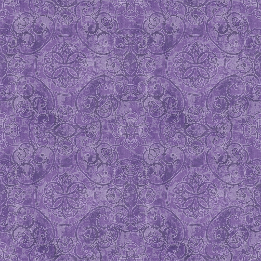 [W150-032-660] W150-032-660 / Medallion - Purple