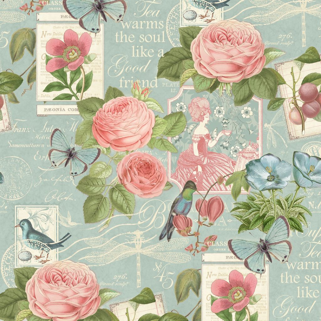[W130-047-715] W130-047-715 / Sweet Chamomile - Teal