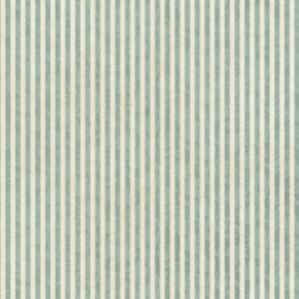 [W130-054-771] W130-054-771 / Botanical Tea Stripes - Teal