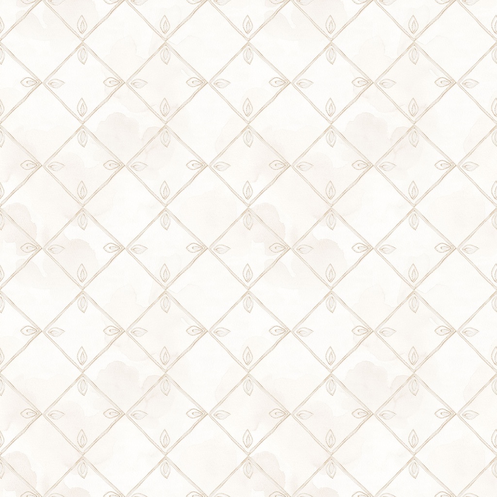 [W205-011-111] W205-011-111 / Trellis - Cream