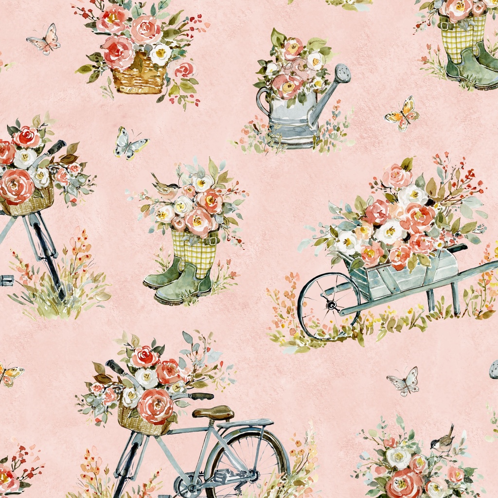 [W105-052-557] W105-052-557 / Vignettes - Pink