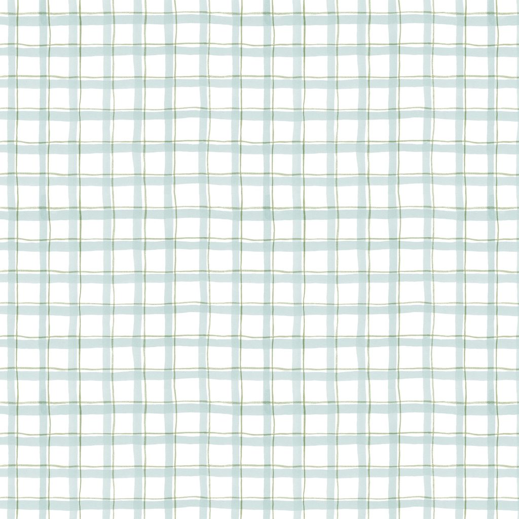 W105-057-178 / Plaid - Teal