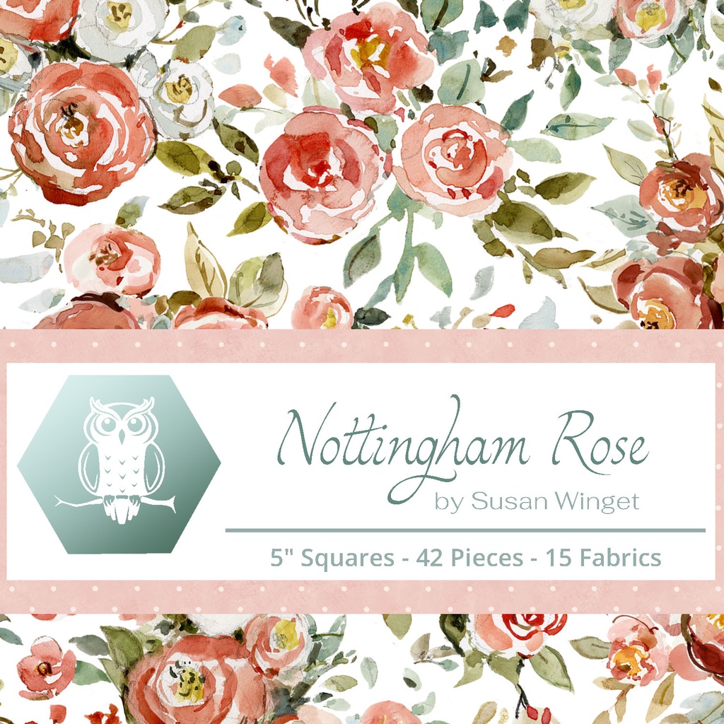 [Nottingham Rose-05] Nottingham Rose-05 / Nottingham Rose Stamp