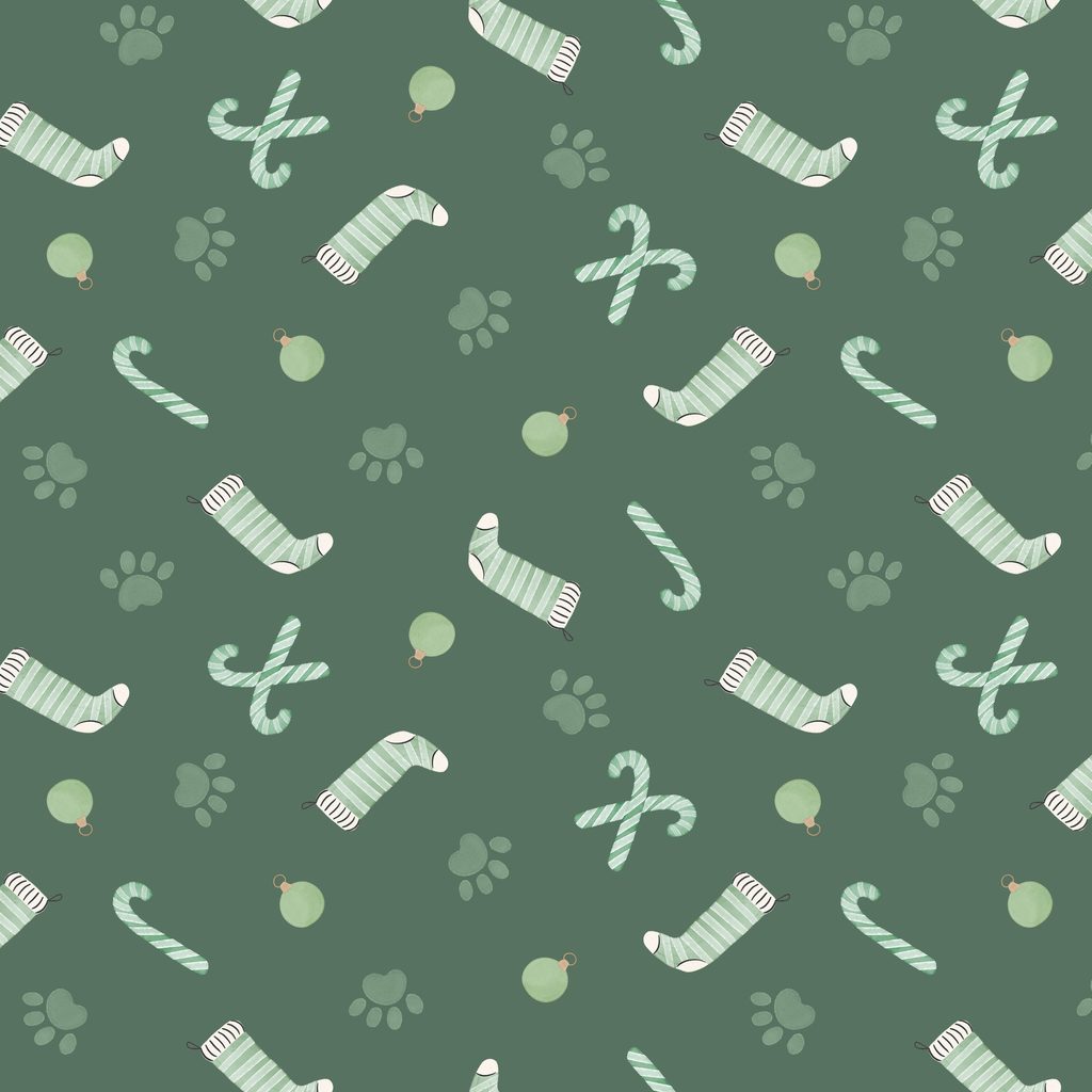 W185-007-818 / Stocking Toss - Green