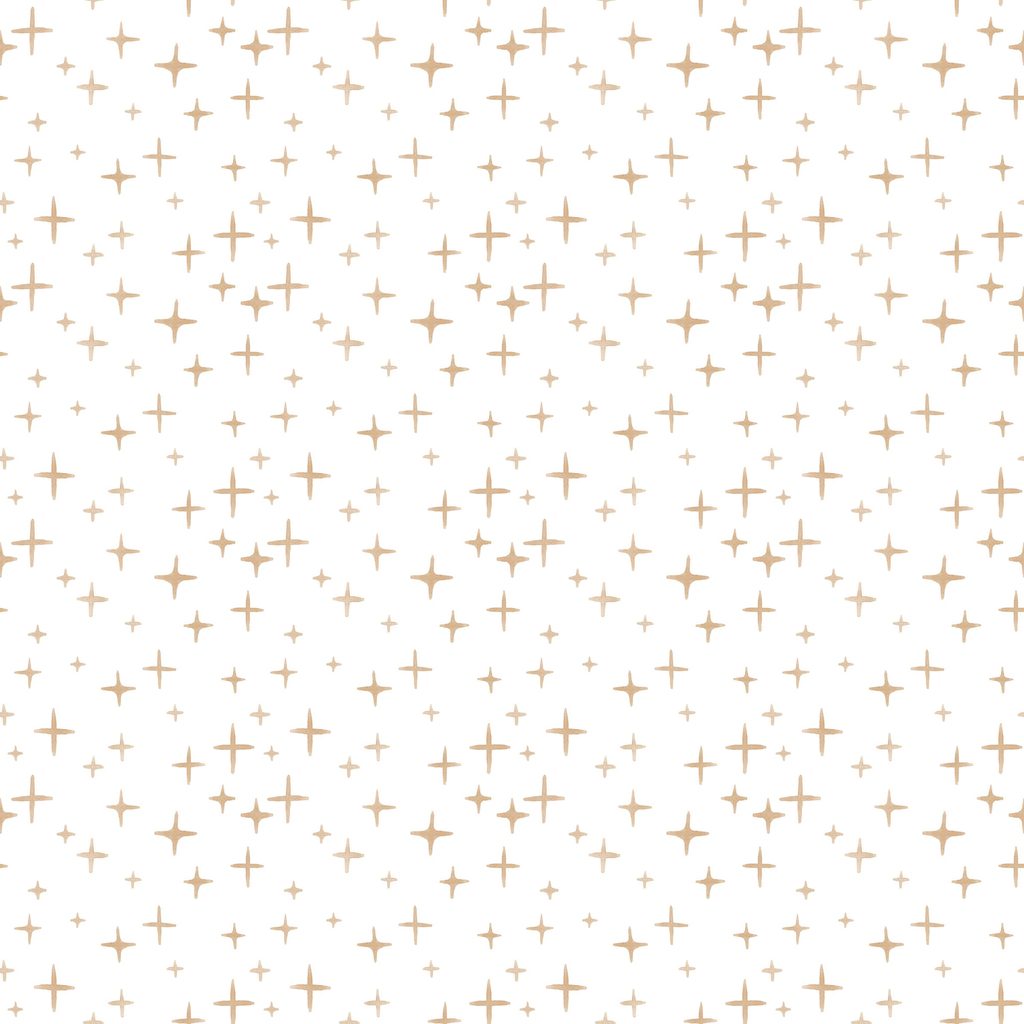 [W185-010-123] W185-010-123 / Stars - Lt Cream