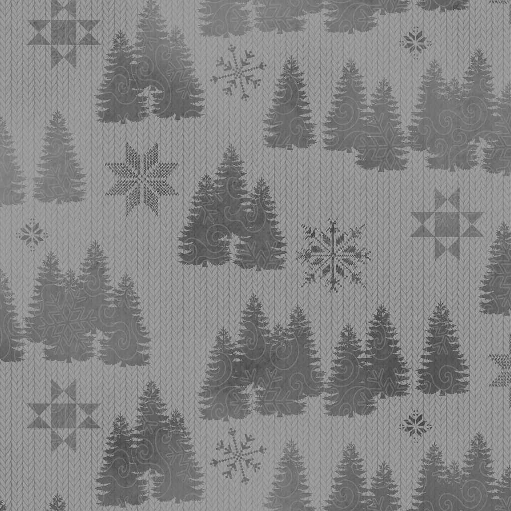 [W130-065-999] W130-065-999 / Hello Winter - Gray