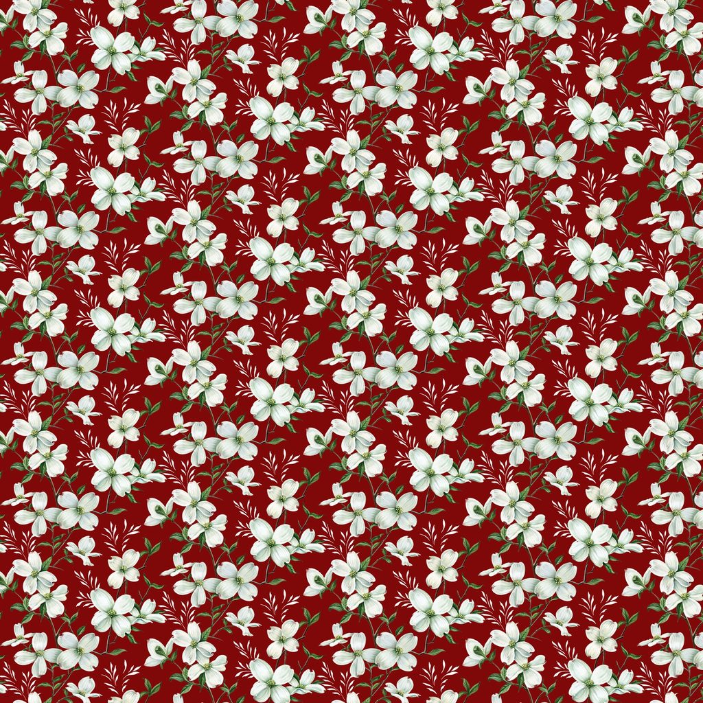 [W195-007-518] W195-007-518 / Dogwood - Red