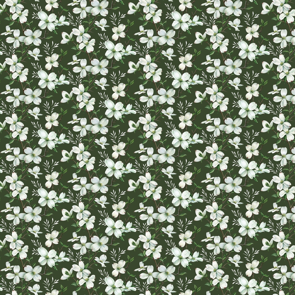 [W195-007-818] W195-007-818 / Dogwood - Green