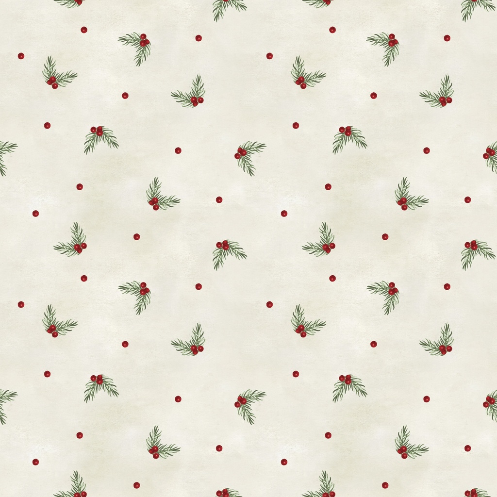 [W195-008-158] W195-008-158 / Berry Toss - Cream