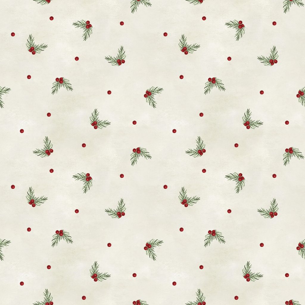 [W195-008-158] W195-008-158 / Berry Toss - Cream