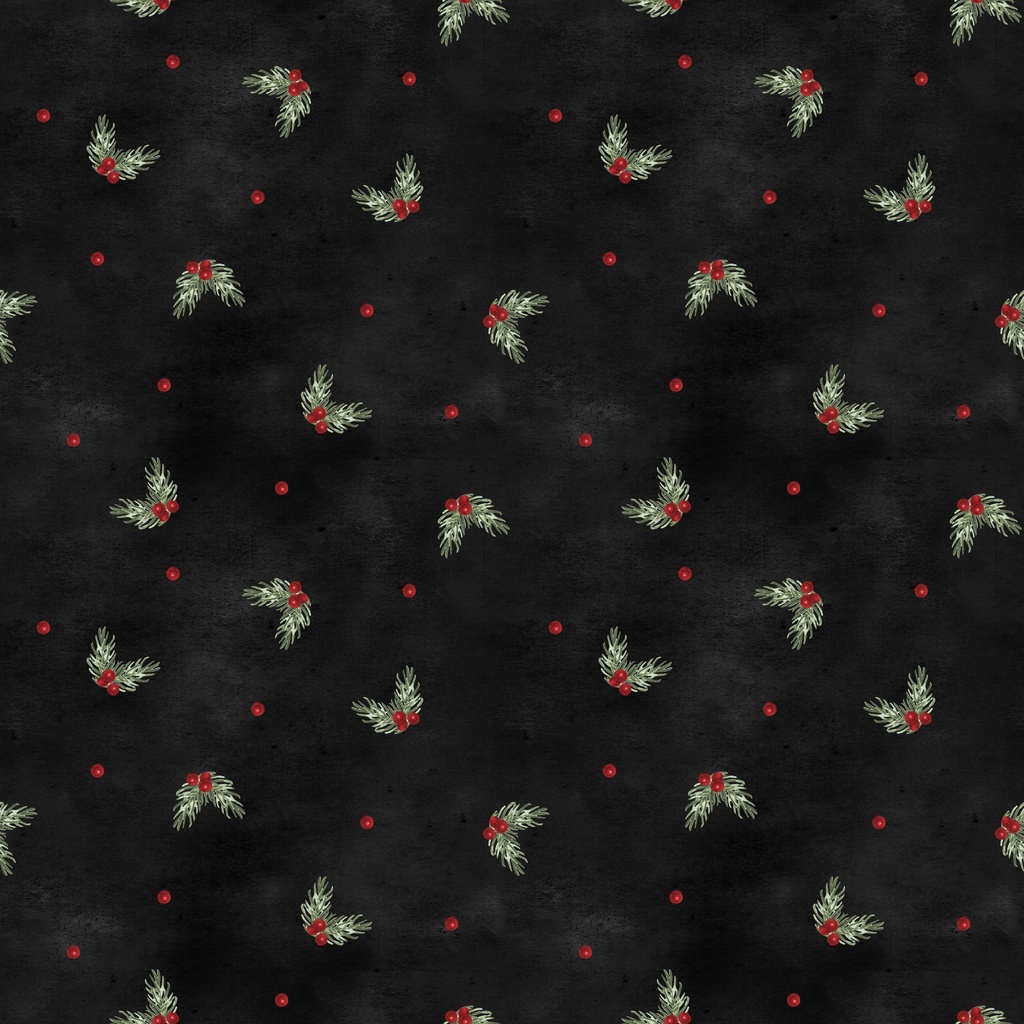 [W195-008-958] W195-008-958 / Berry Toss - Black