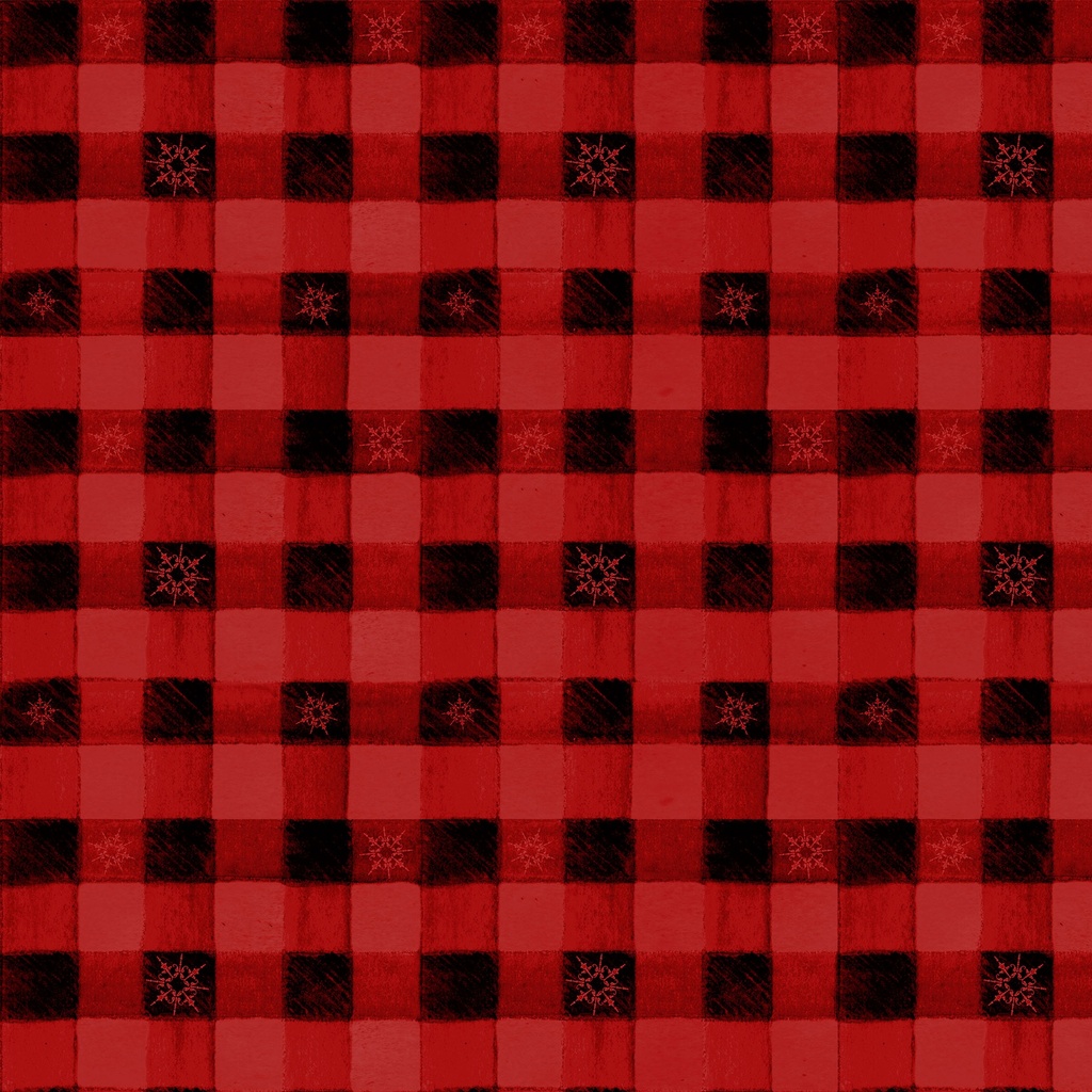 [W195-010-595] W195-010-595 / Check - Red