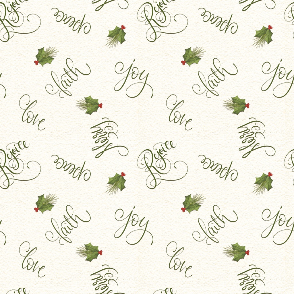[W100-052-188] W100-052-188 / Words - Cream