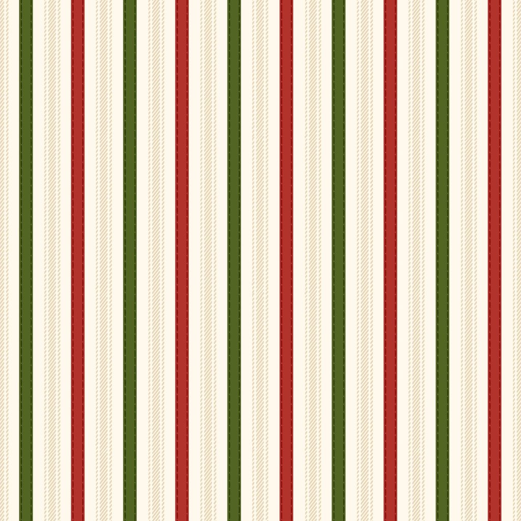 [W100-054-158] W100-054-158 / Stripes - Multi