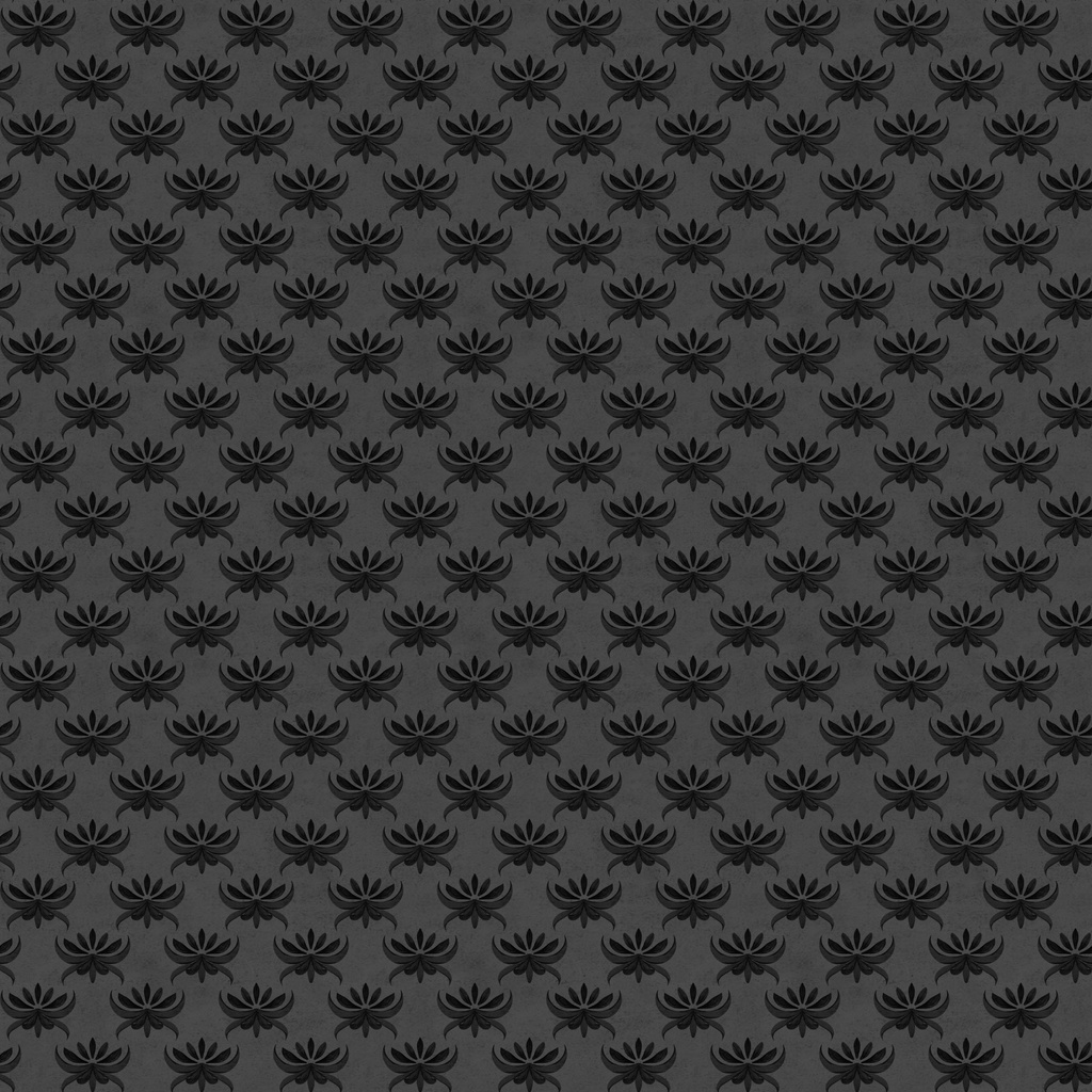 [W100-064-999] W100-064-999 / Filigree - Black