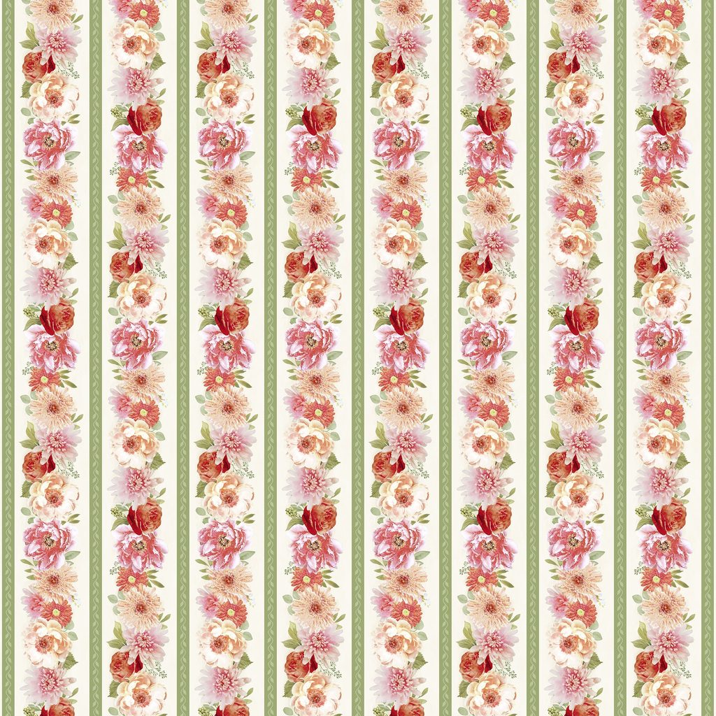 W200-002-158 / Bellini Border Stripe - Multi