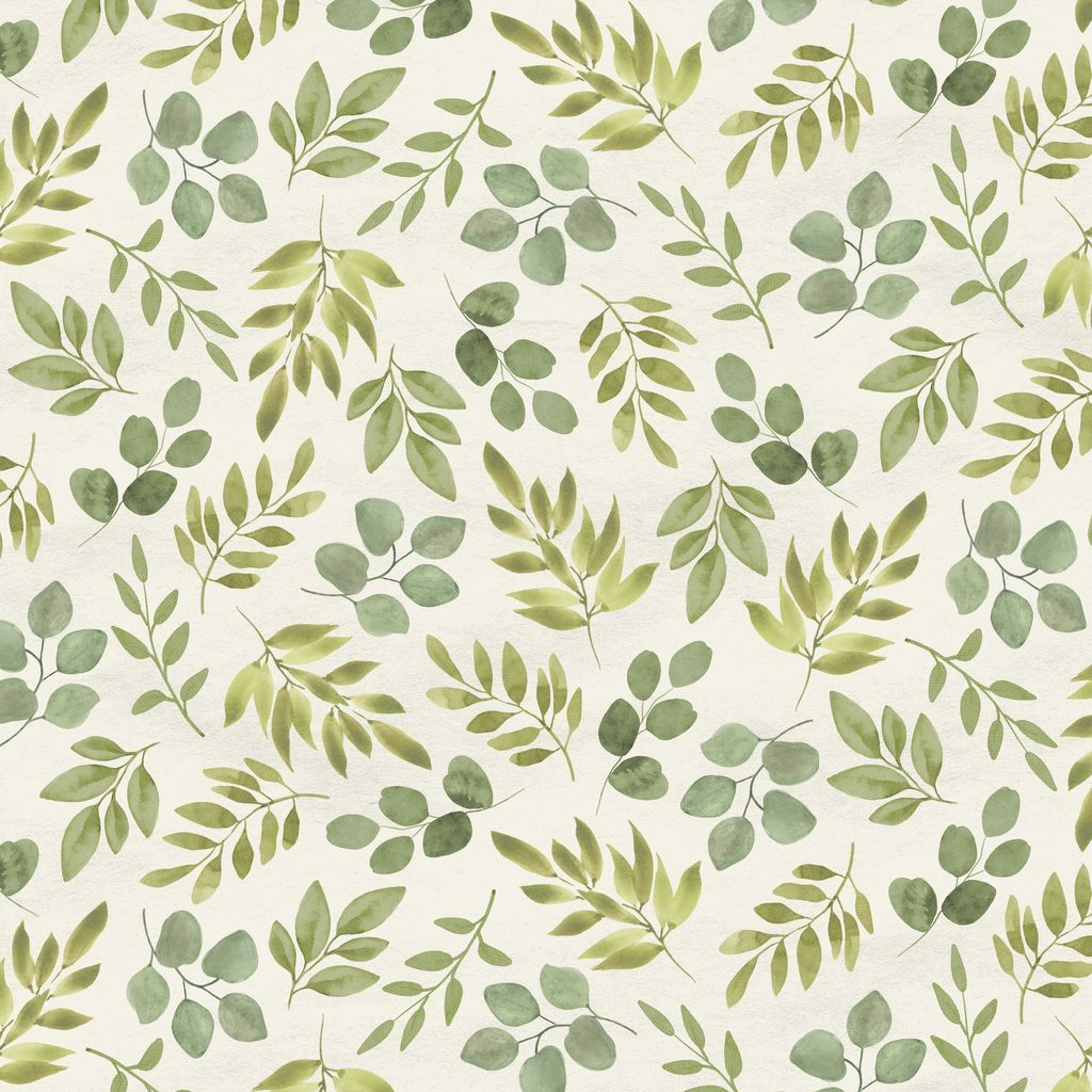 [W200-005-188] W200-005-188 / Leaves - Cream