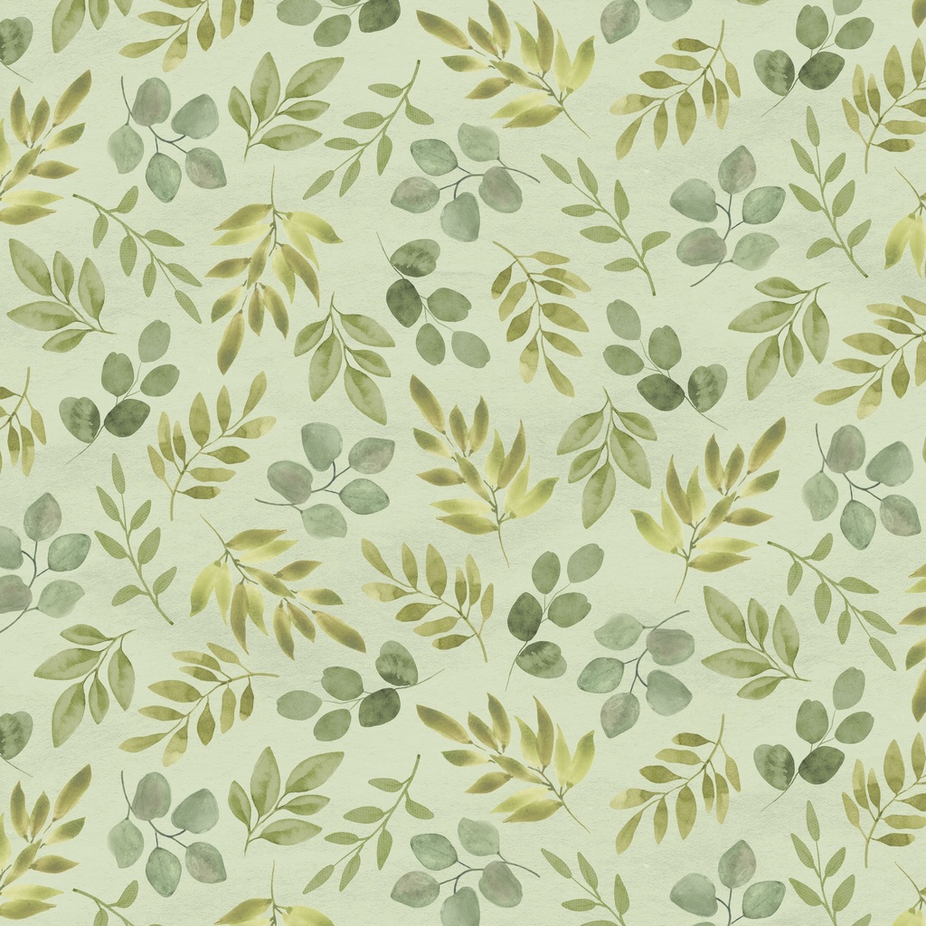 [W200-005-888] W200-005-888 / Leaves - Green