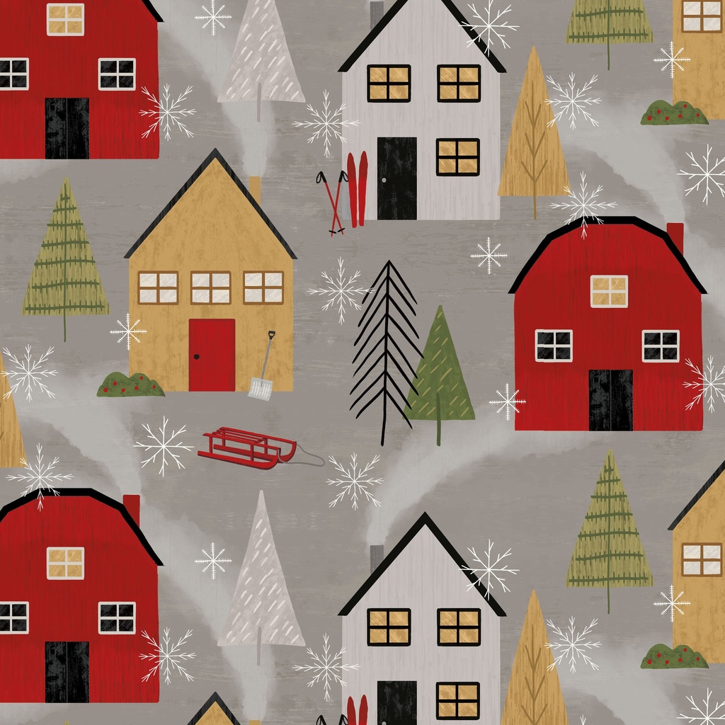 [T115-016-953] T115-016-953 / Houses - Gray