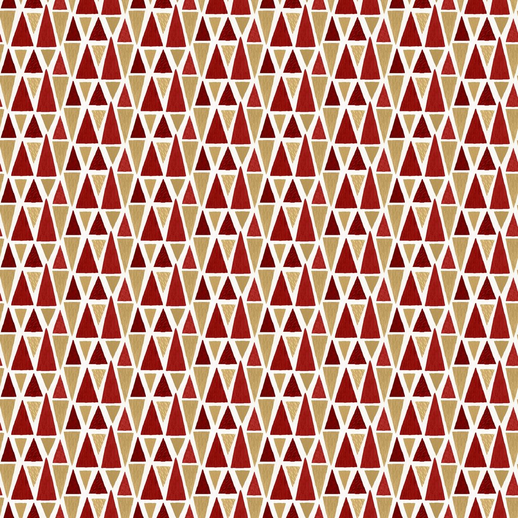 T115-019-531 / Triangle Trees - Red