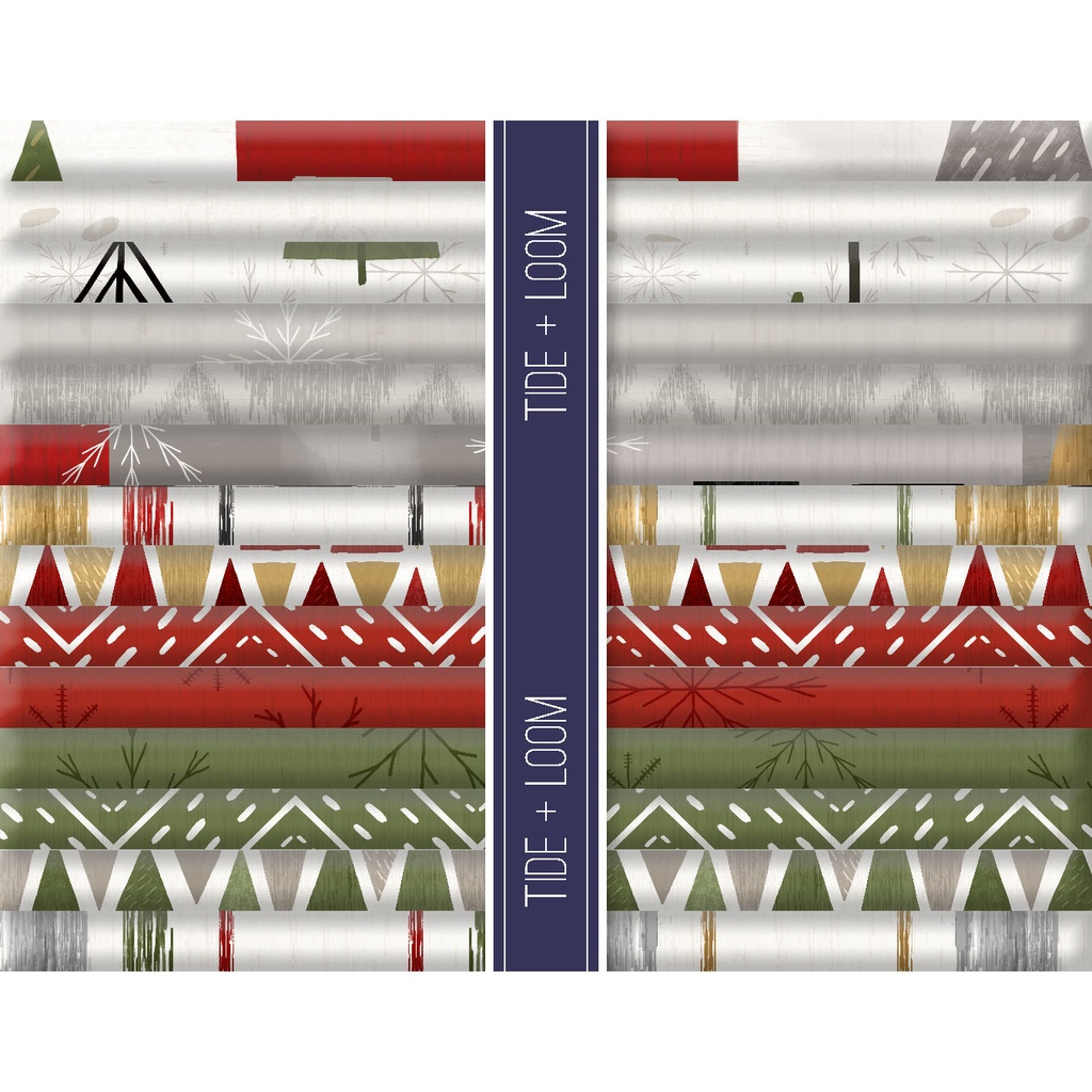 [Fireside Village-FQ] Fireside Village-FQ / Fireside Village Fat Quarter Pack