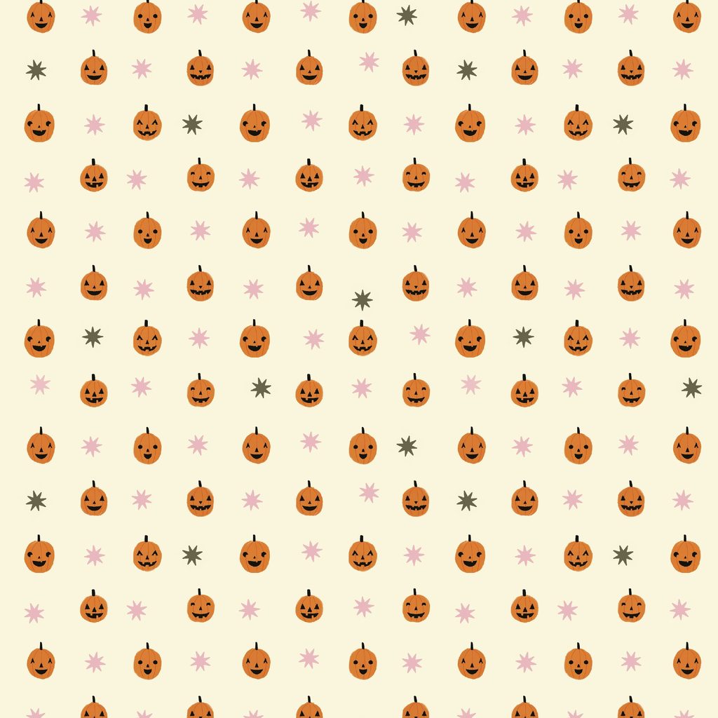 [T150-006-149] T150-006-149 / Tiny Pumpkins - Cream
