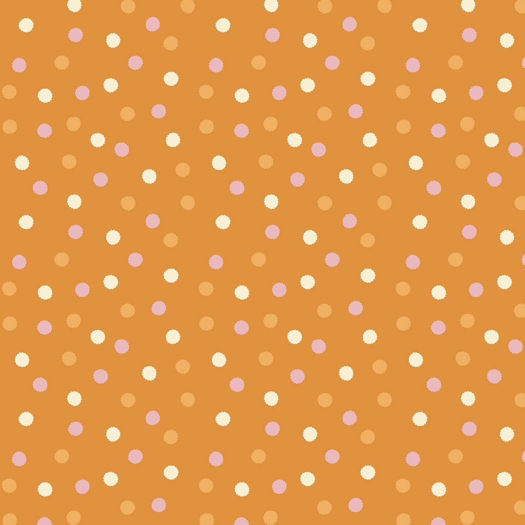 [T150-007-415] T150-007-415 / Dots - Orange