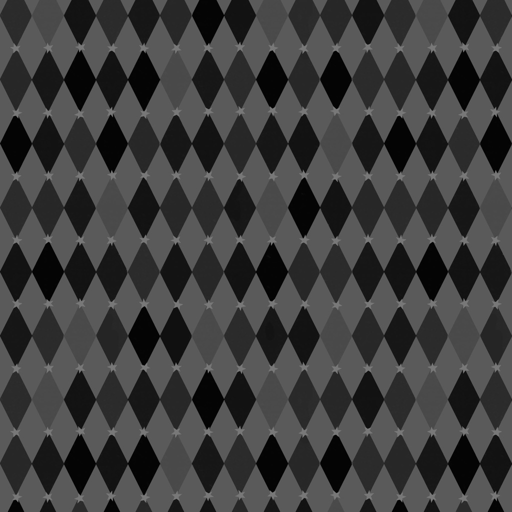 [T150-008-999] T150-008-999 / Diamonds - Black