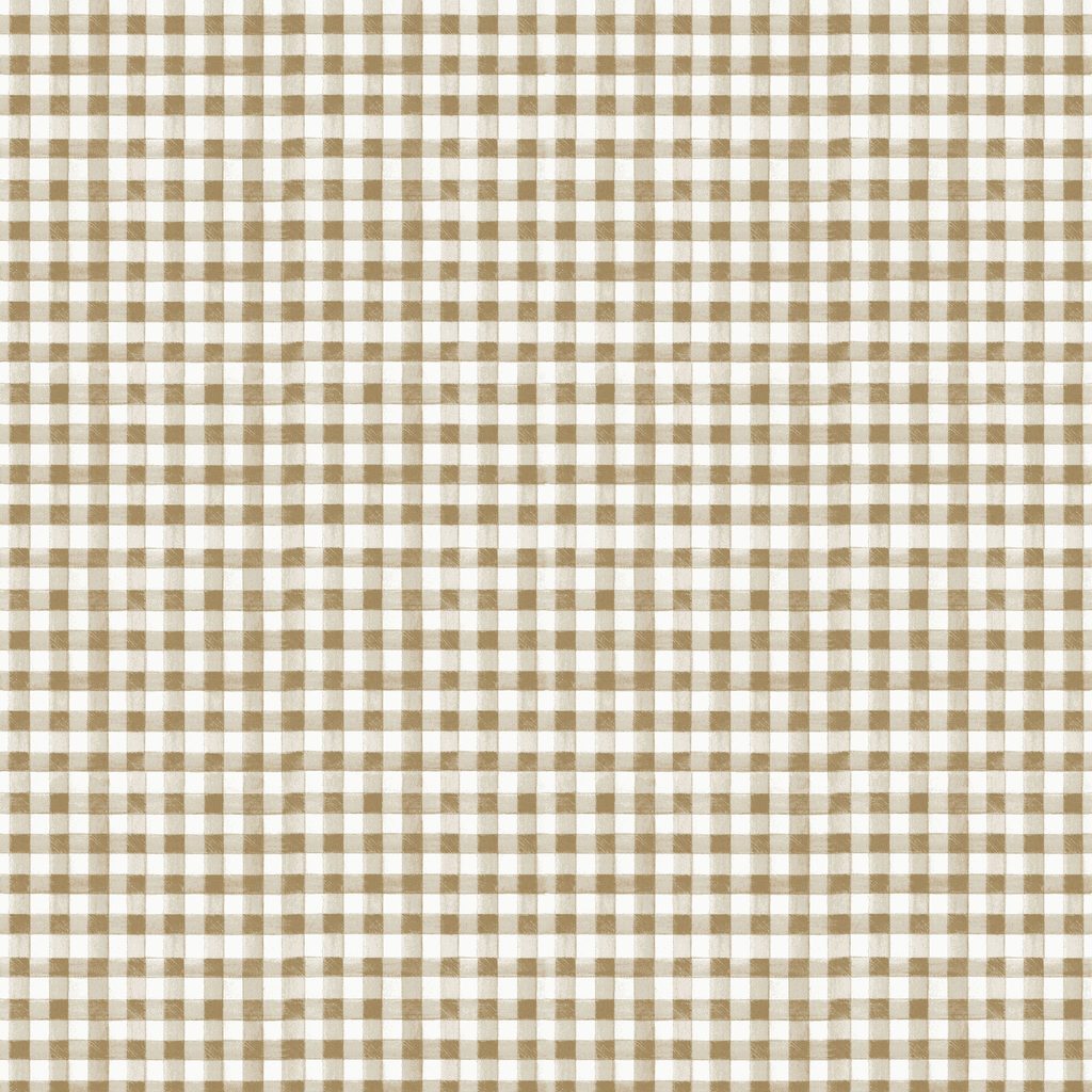 W195-024-122 / Check - Cream/Brown